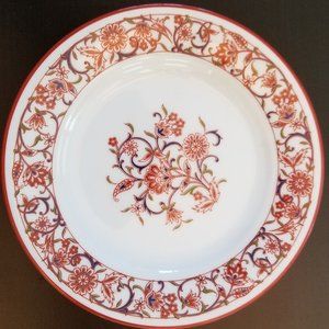 Noritake Firedance Beautiful 1 Dinner Plate & 1 Bread Plate